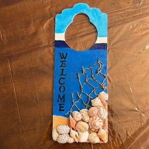 2/$5 Hand crafted Coastal Door Hanger
